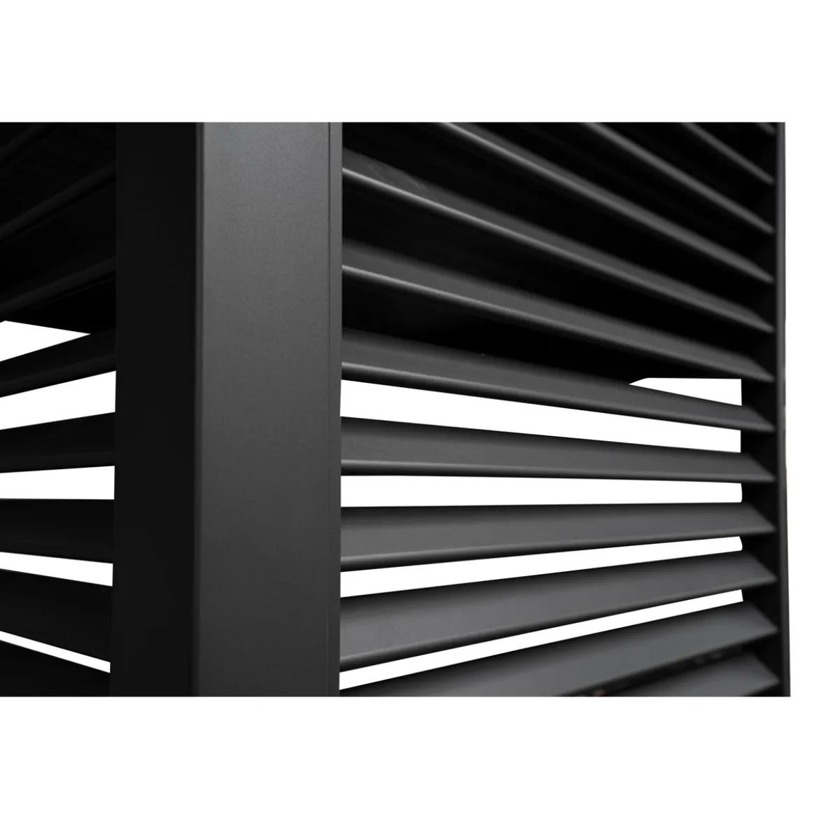 Lamellenwand 300-Serie anthrazit 0,9 x 2,4 m