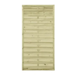 Lamellenzaun Schwarzwald 90 x 180 cm