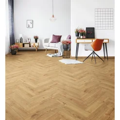Laminatboden Herringebone 8 Sundance Oak 63 x 12,6 cm