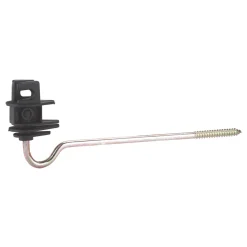 Langstiel-Ringisolator schwarz 10 Stück