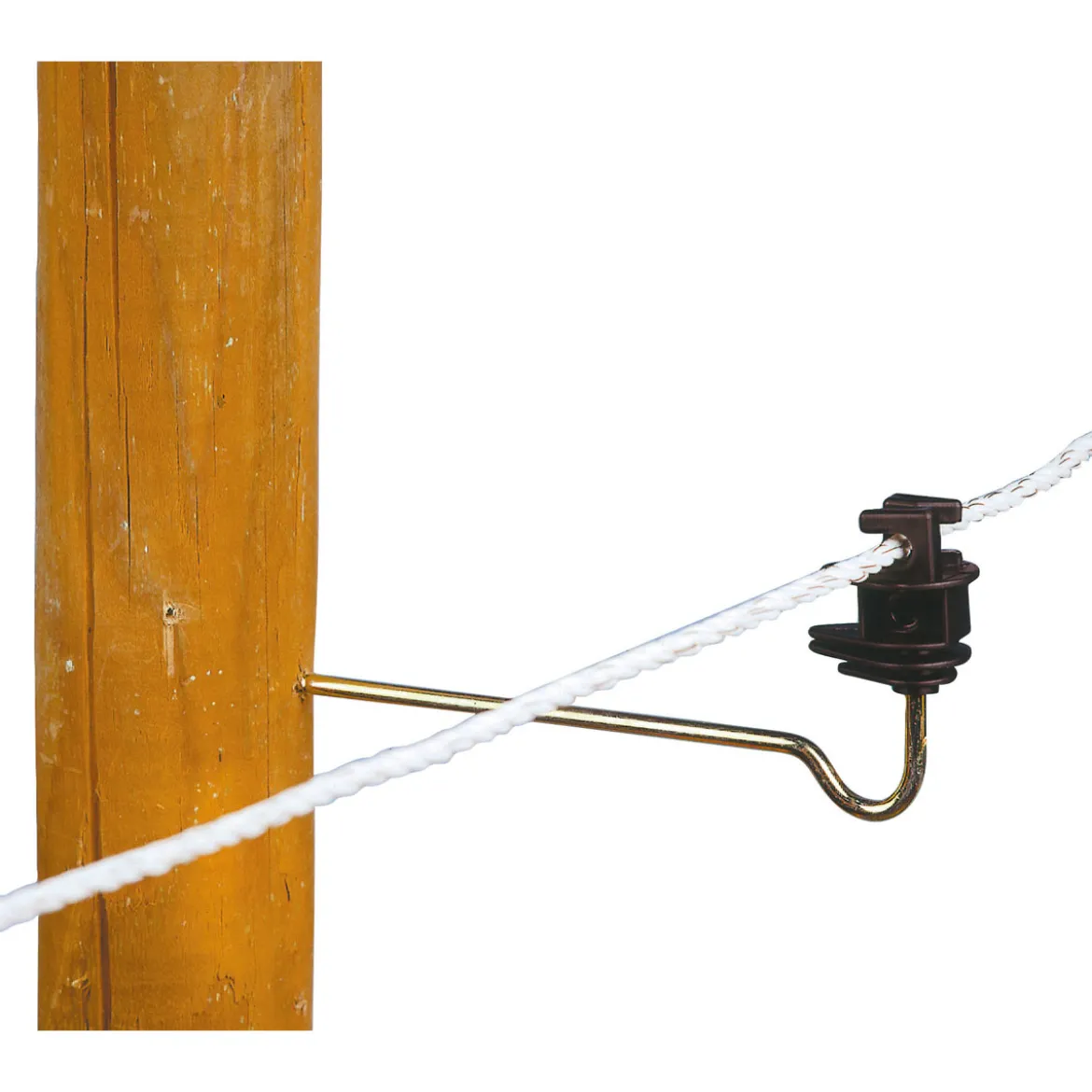 Langstiel-Ringisolator schwarz 10 Stück