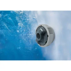 LAY-Z-SPA Whirlpool Bali 196x71cmGrau Rattan Rund