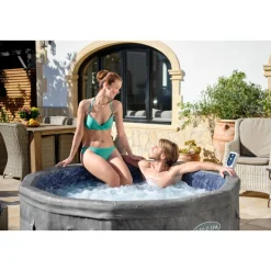 LAY-Z-SPA Whirlpool Carrara 170x65Foam Spa UltraFit Smart grau