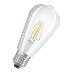 LED Edisonform E27 806lm 2.700K 60 WErsatz warmweiss Filament klar