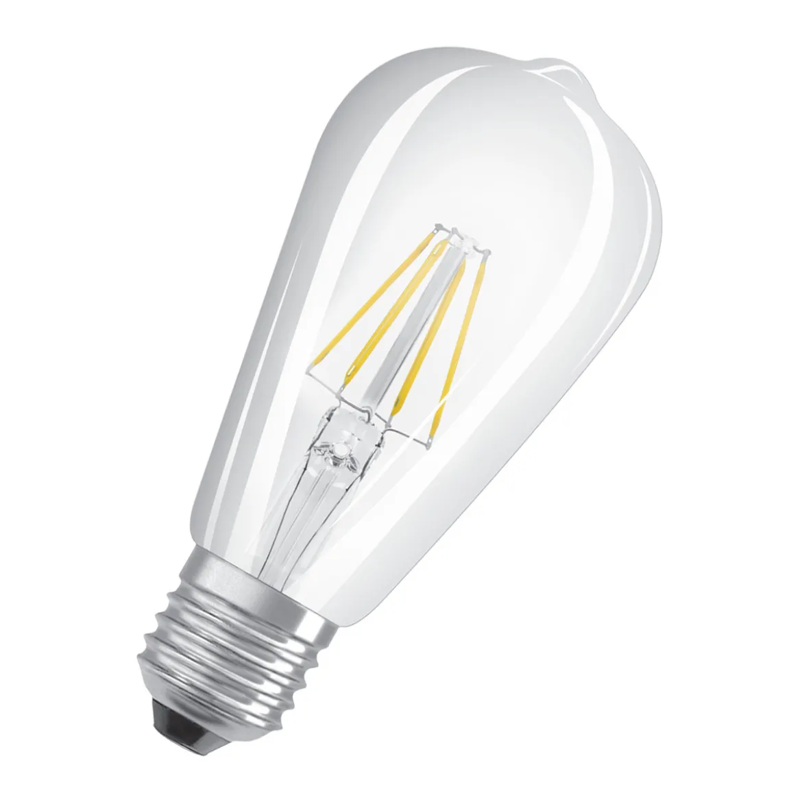 LED Edisonform E27 806lm 2.700K 60 WErsatz warmweiss Filament klar