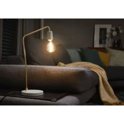 LED Gluehlampe dim E27 470lm 27K 40W Ersatz warmweiss Filament Klar