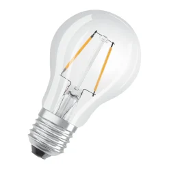 LED Gluehlampe E27 250lm 2.700K 25 WErsatz warmweiss Filament klar