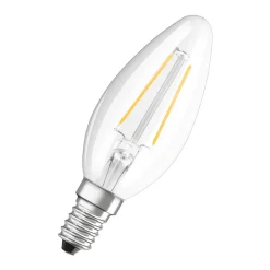 LED Kerze E14 250lm 4.000K25 W Ersatz kaltweiss Filament klar