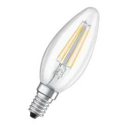 LED Kerze E14 470lm 4.000K40 W Ersatz kaltweiss Filament klar