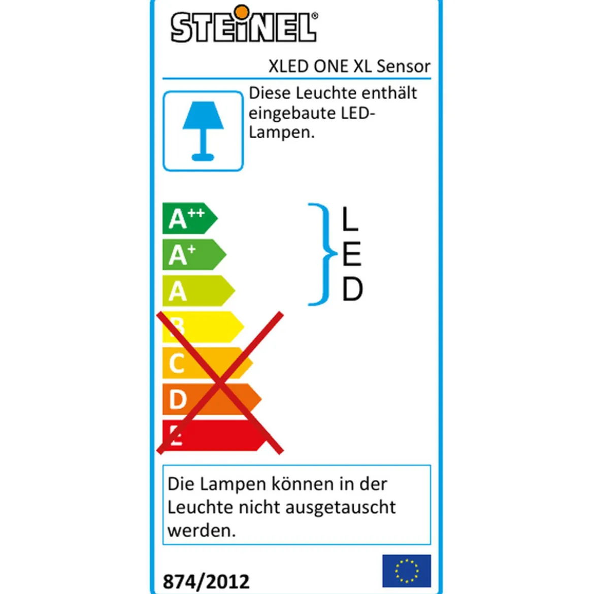 LED Strahler XLED One XL Sensor ant.
