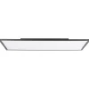 LED-Deckenleuchte Jacinda schwarz 80 x 40 cm