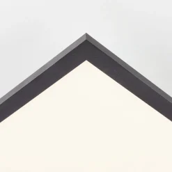 LED-Deckenleuchte Jacinda schwarz 80 x 40 cm