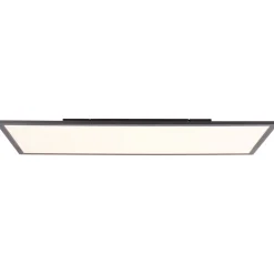 LED-Deckenleuchte Jacinda schwarz 80 x 40 cm