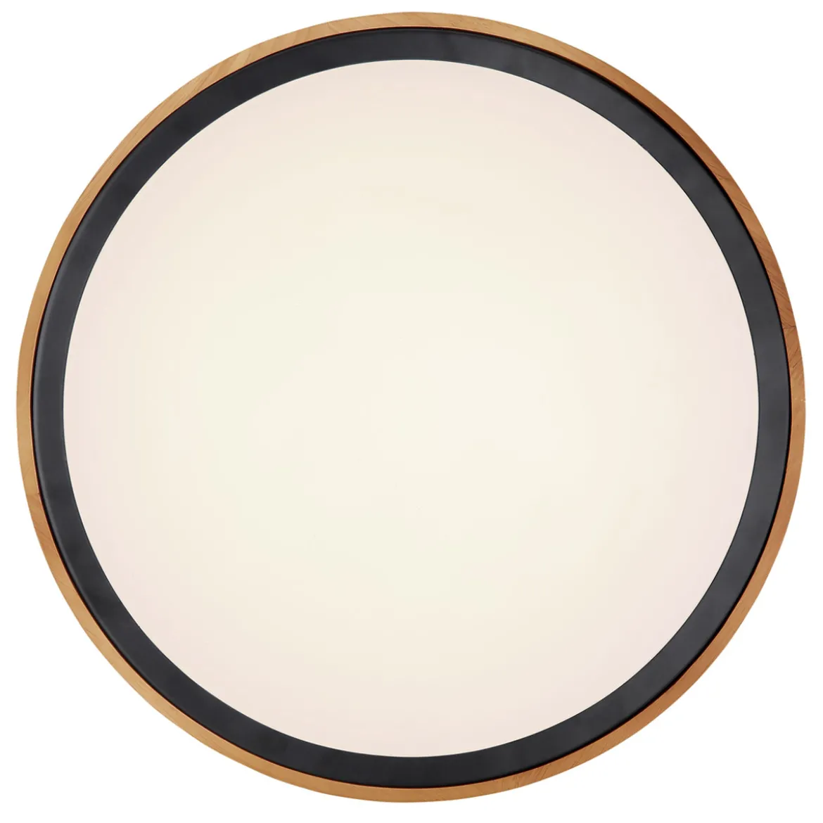 LED DL Bruno D43,7cm holz-schwarz24W 1000lm CCT3000/4500/6000K