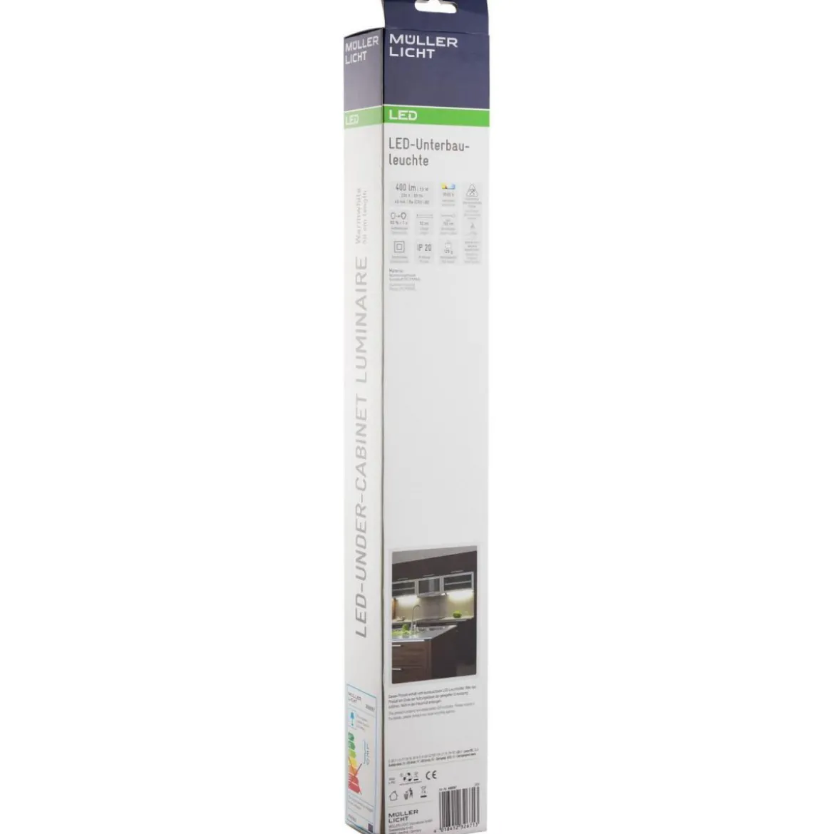 LED-Unterbauleuchte Balic Sensor 50 dimmbar Bewegungs- und Entfernungssensor 50 x 2,9 x 1 cm