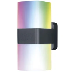 Ledvance SMART+ Außenwandleuchte Cube Up Down 8 x 20,5 x 11 cm grau