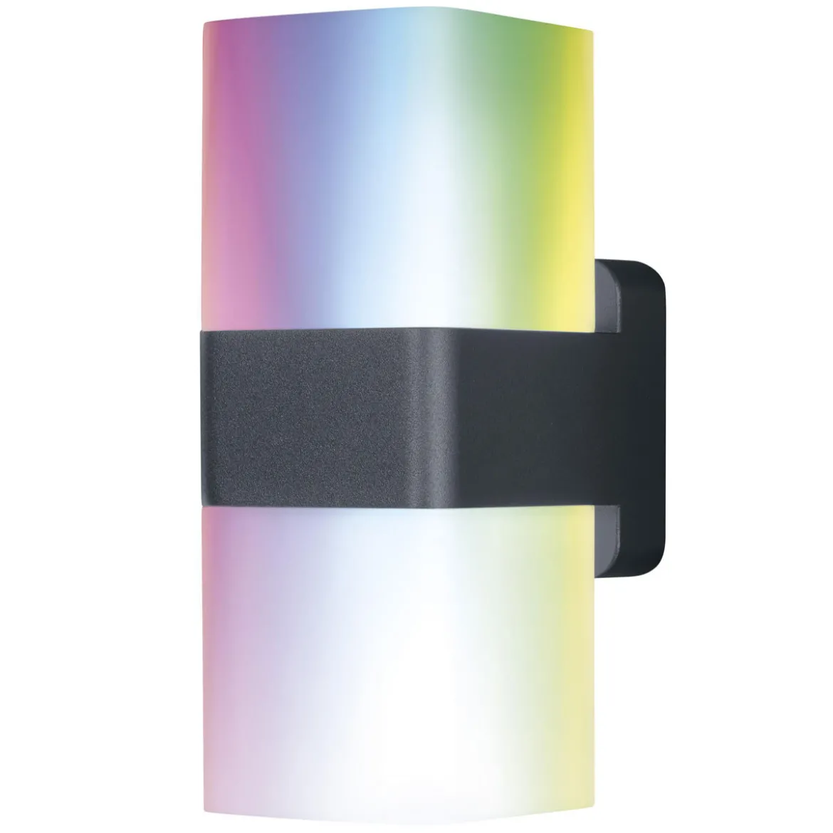 Ledvance SMART+ Außenwandleuchte Cube Up Down 8 x 20,5 x 11 cm grau