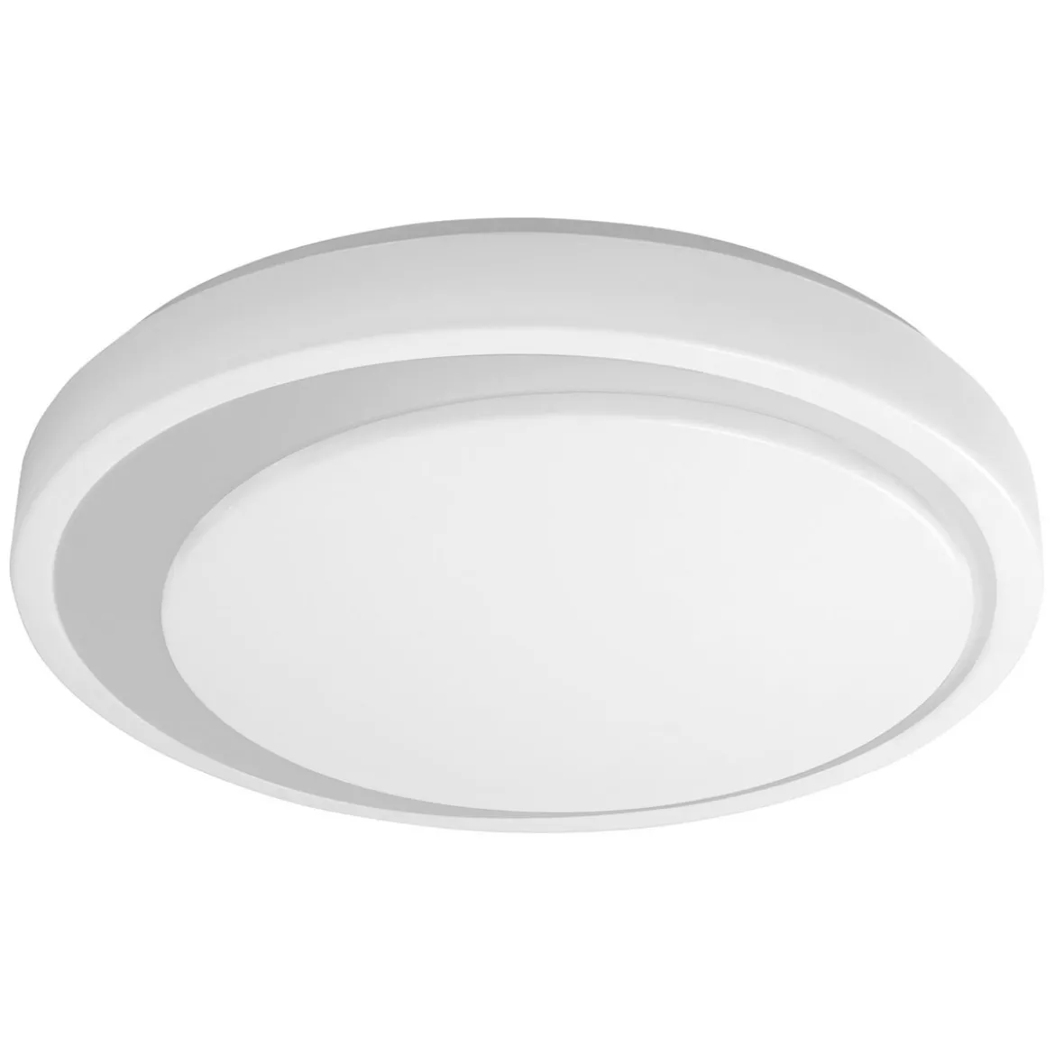 Ledvance SMART+ Deckenleuchte Orbis Moon Durchmesser 48 cm weiß-grau