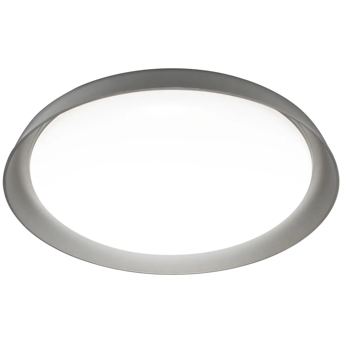 Ledvance SMART+ Deckenleuchte Orbis Plate Durchmesser 43 cm grau