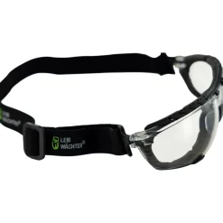 Leibwächter Schutzbrille Vollsicht klar ausw. Bügel, mit Kopfband