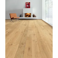 Living by HARO Parkett Landhausdiele 12mm 2V Eiche strukturiert Naturöl