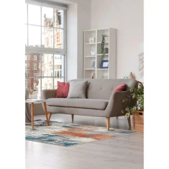 Luxor living Teppich Polino 120x170 cm blau-koralle