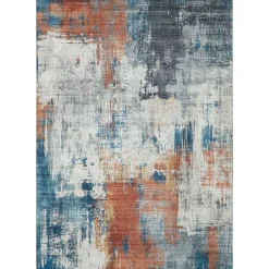 Luxor living Teppich Polino 120x170 cm blau-koralle