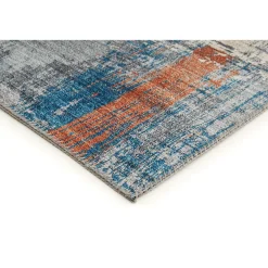 Luxor living Teppich Polino 120x170 cm blau-koralle