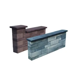 Mauer Trendline Vollstein 40x20x8,25 cmGrau-Anthr.-Melange