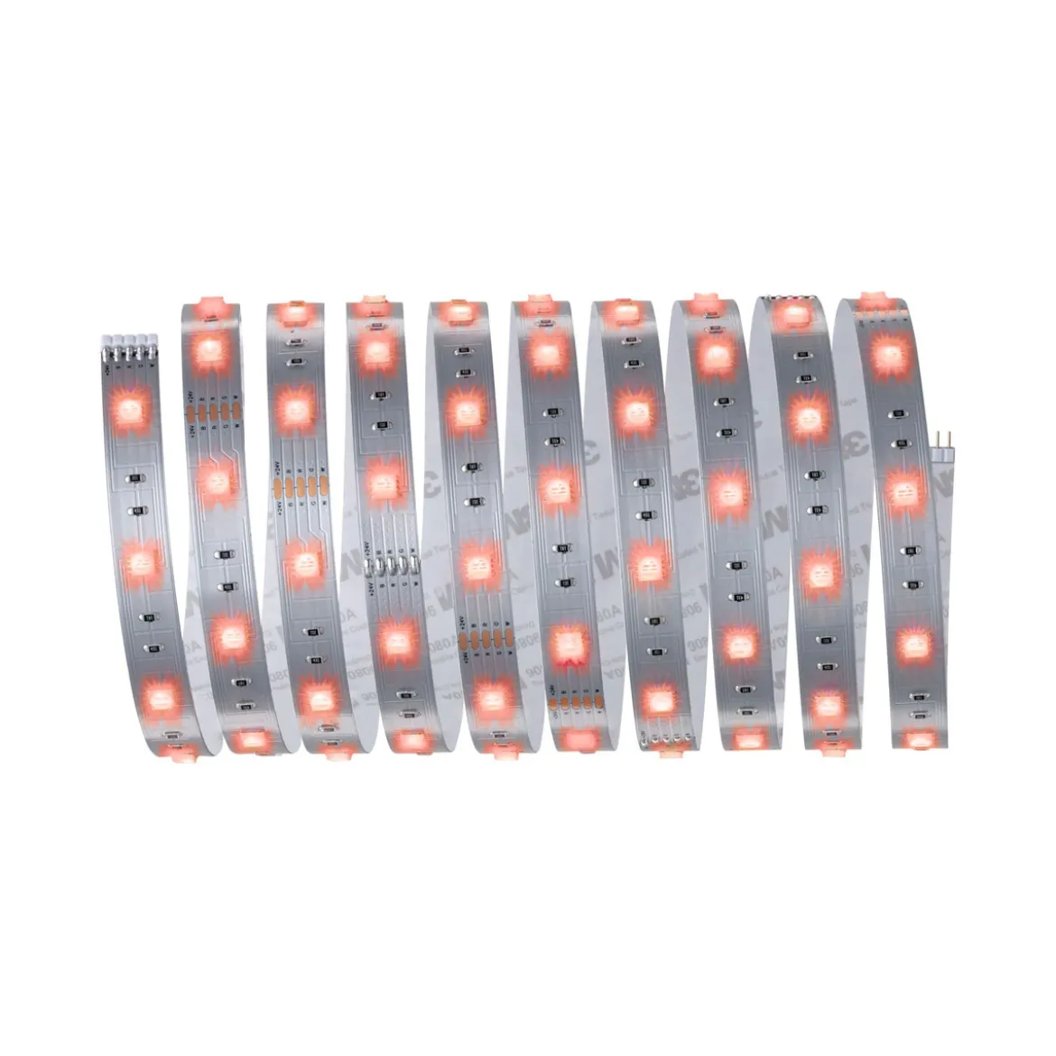 MaxLED 250 Basisset 3m RGBW IP20 3000K20W 230/24V 24VA Silber