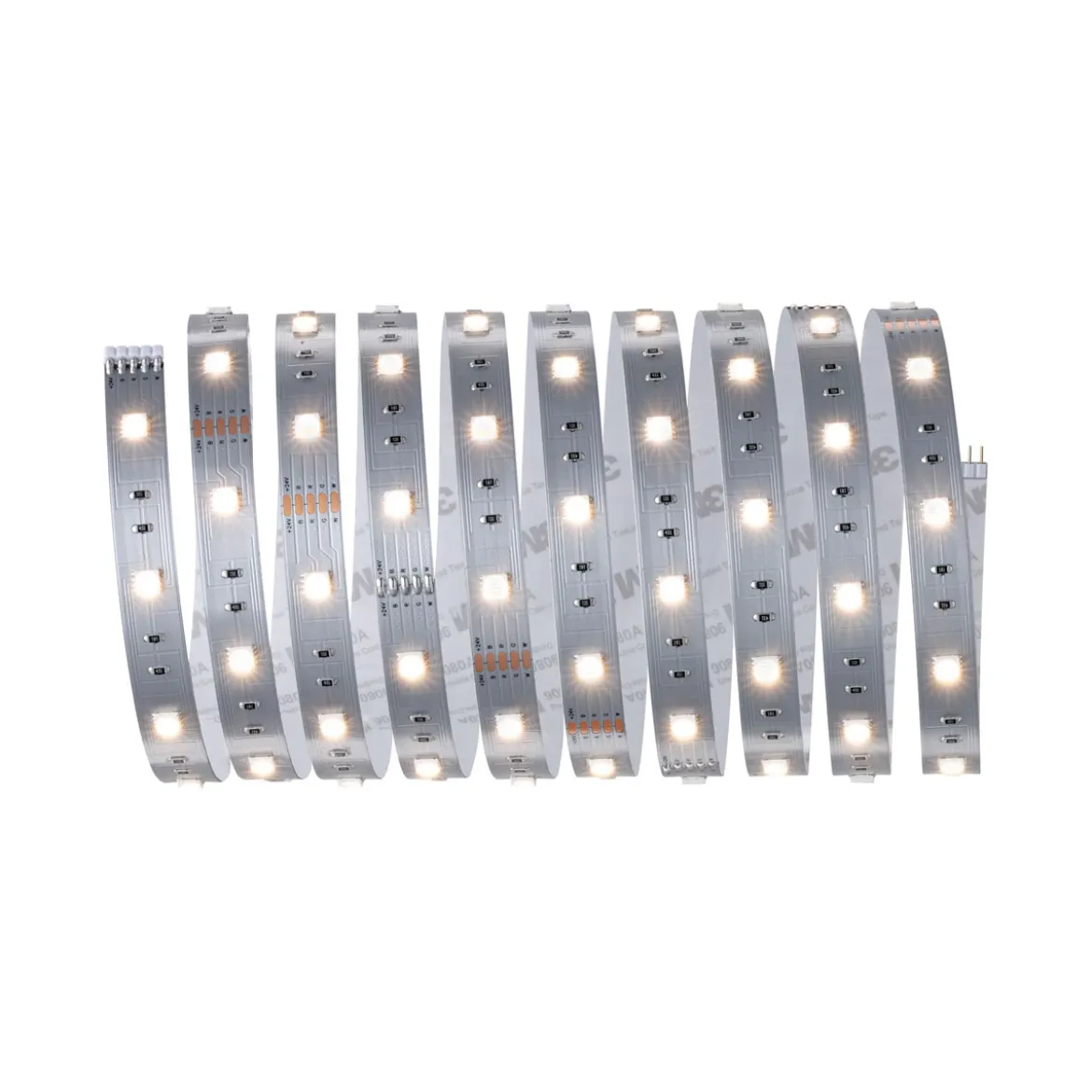 MaxLED 250 Basisset 3m RGBW IP20 3000K20W 230/24V 24VA Silber