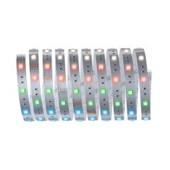 MaxLED 250 Basisset 3m RGBW IP20 3000K20W 230/24V 24VA Silber