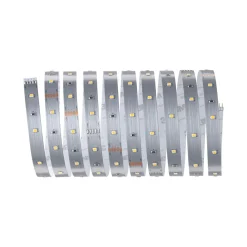 MaxLED 250 Basisset 3m Warmweiss IP202700K 12W 230/24V Silber