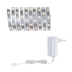 MaxLED 250 Basisset 3m Warmweiss IP202700K 12W 230/24V Silber