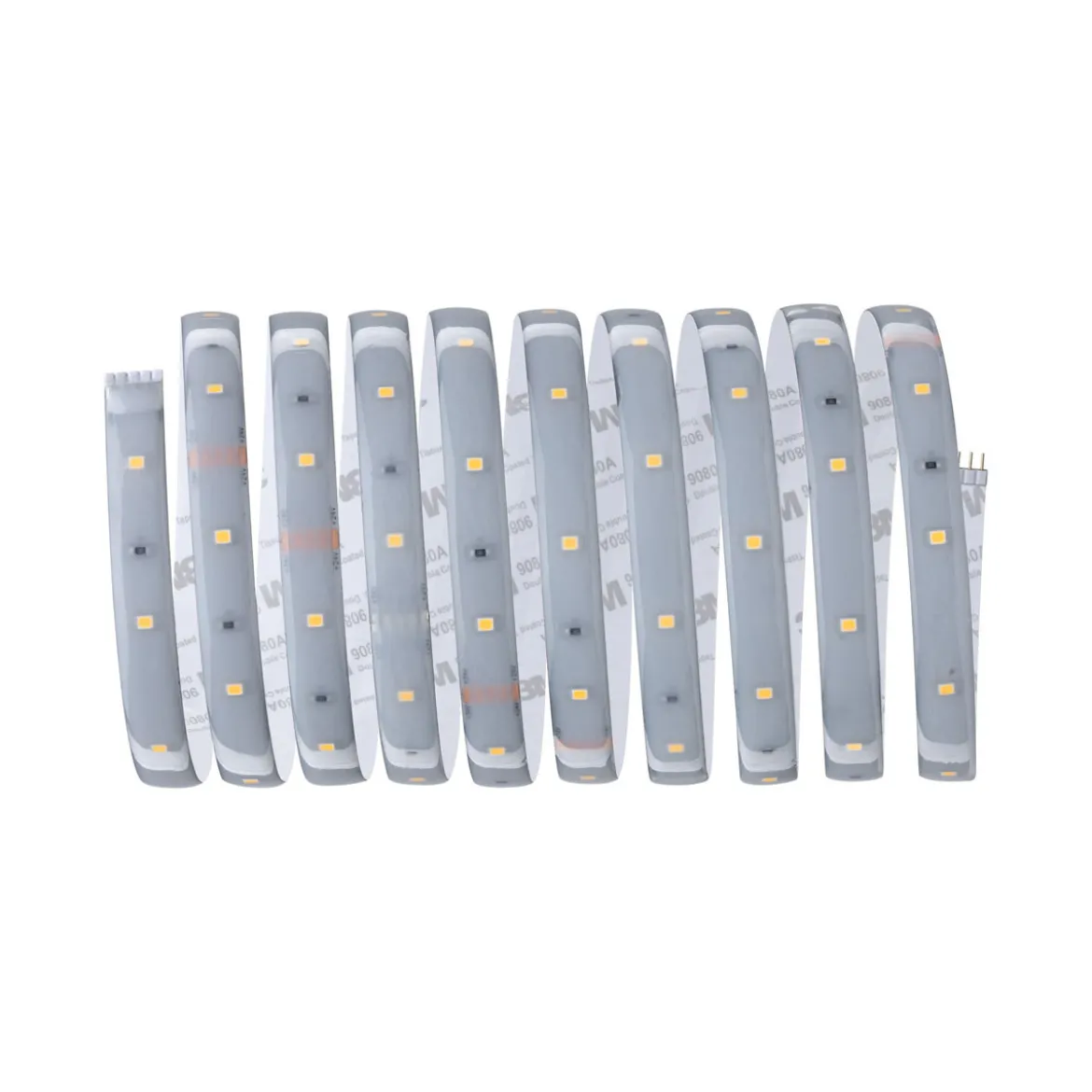 MaxLED 250 Basisset 3m Warmweiss IP44Cover 2700K 12W 230/24V 24VA Silber Kst