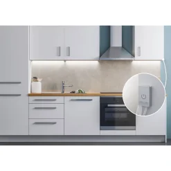MaxLED 500 Comfort Set kitchen 1,8m IP44Cover 2700K 11W 230/24V 20VA Silber Kst