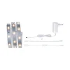 MaxLED 250 Comfort Set Regal 1mWarmweiss 2700K IP20 4W 24V Silber
