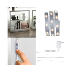 MaxLED 250 Comfort Set Regal 1mWarmweiss 2700K IP20 4W 24V Silber
