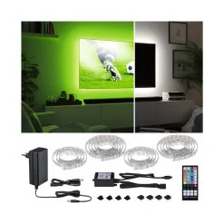 MaxLED 250 Comfort Sets TV 75 RGBW 3000K25,5W 230/24V Silber Kst