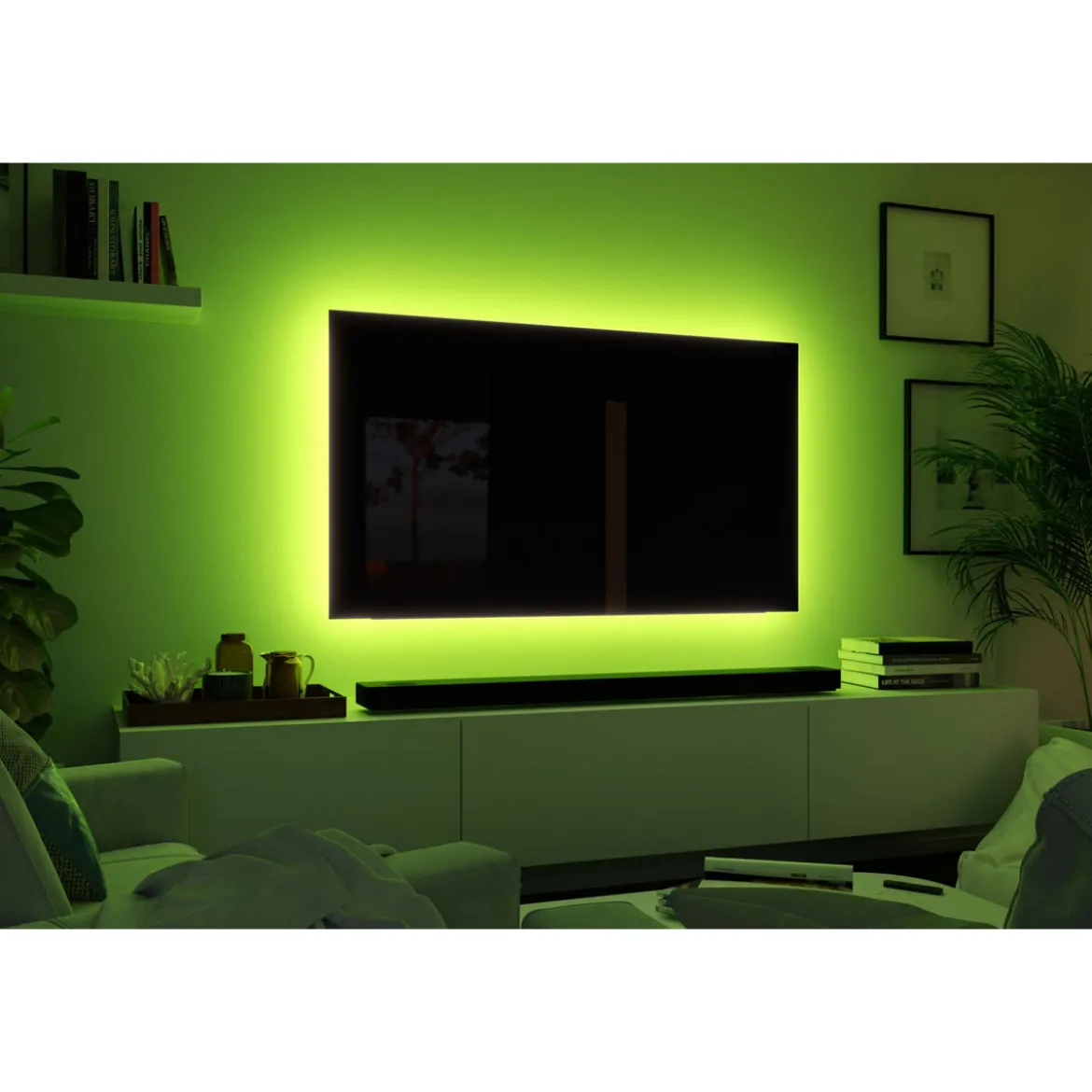 MaxLED 250 Comfort Sets TV 75 RGBW 3000K25,5W 230/24V Silber Kst
