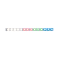 MaxLED 500 Stripe 1m RGBW IP44 Cover3000K 12W 24V Silber Kst