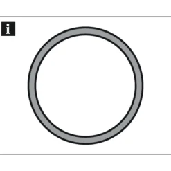 Metallstange New York 12mm edelst. 240cm