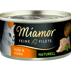 MiamorDose Feine Filet Naturelle HuhnKürbis 80g