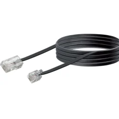 Modem-Anlschlussleitung 3m sw
