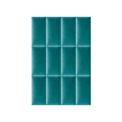 Mollis Polsterpaneel 30x15 cm türkis