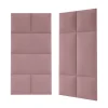 Mollis Polsterpaneele altrosa 30 x 30 cm