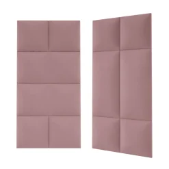 Mollis Polsterpaneele altrosa 30 x 30 cm