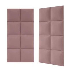 Mollis Polsterpaneele altrosa 30 x 30 cm
