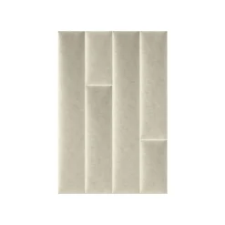 Mollis Polsterpaneele beige 60 x 15 cm