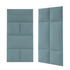 Mollis Polsterpaneele blau 30 x 30 cm